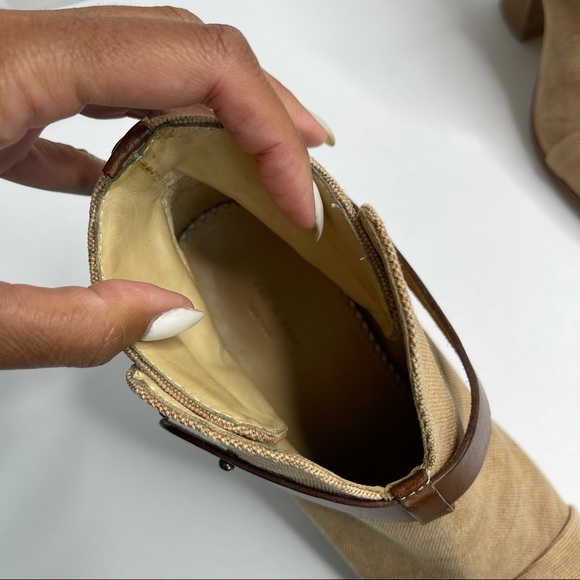 RAG & BONE Harrow Canvas Ankle Boots - Picture 13 of 13